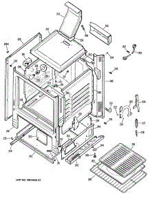 03 - Section3 parts for Ge Range JGBS17GER5 from AppliancePartsPros.com