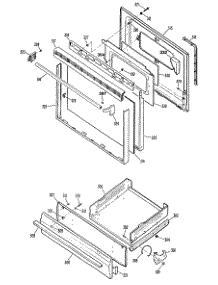 04 - Section4 parts for Ge Range JGBS17GER5 from AppliancePartsPros.com