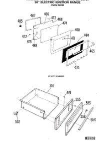02 - 30`` Electric Ignition Range parts for Ge Range JGBS18GEJ4 from AppliancePartsPros.com