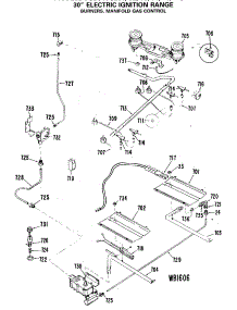 04 - 30`` Electric Ignition Range parts for Ge Range JGBS18GEJ5 from AppliancePartsPros.com