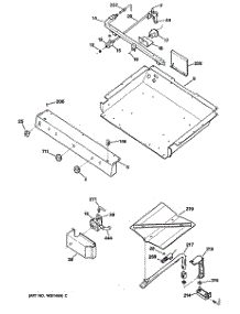 04 - Section4 parts for Ge Range JGBS18GES2 from AppliancePartsPros.com