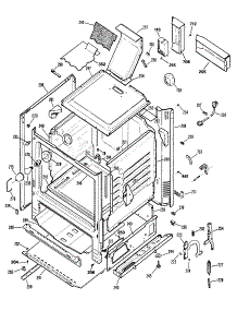 03 - Section3 parts for Ge Range JGBS19GEP2 from AppliancePartsPros.com