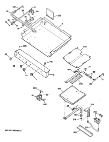 04 - Section4 parts for Ge Range JGBS19GEP3 from AppliancePartsPros.com