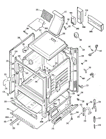 02 - Section2 parts for Ge Range JGBS19GEP4 from AppliancePartsPros.com