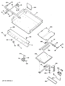04 - Section4 parts for Ge Range JGBS19GEP4 from AppliancePartsPros.com