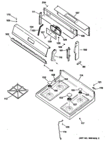 02 - Section2 parts for Ge Range JGBS22GEV1AD from AppliancePartsPros.com