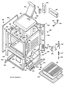 03 - Section3 parts for Ge Range JGBS22GEV1WH from AppliancePartsPros.com