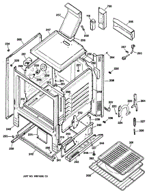 03 - Section3 parts for Ge Range JGBS23GEV2AD from AppliancePartsPros.com