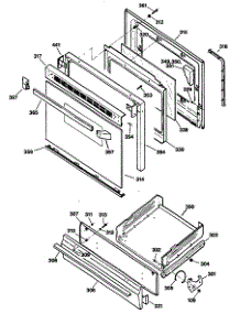04 - Section4 parts for Ge Range JGBS23GEV2AD from AppliancePartsPros.com