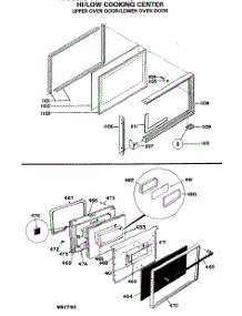 04 - Hi / Low Cooking Center parts for Ge Range JGHP57GEJ10 from AppliancePartsPros.com