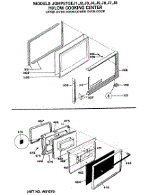 04 - Hi / Low Cooking Center parts for Ge Range JGHP57GEJ7 from AppliancePartsPros.com