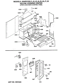 03 - Hi / Low Cooking Center parts for Ge Range JGHP57GEJ8 from AppliancePartsPros.com