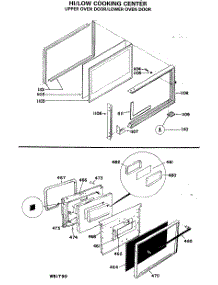 04 - Hi / Low Cooking Center parts for Ge Range JGHP57GEJC from AppliancePartsPros.com