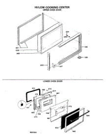 04 - Hi / Low Cooking Center parts for Ge Range JGHP57GEJF from AppliancePartsPros.com