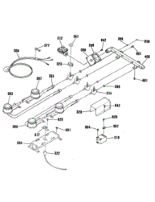 02 - Section2 parts for Ge Cooktop JGP320EP2WH from AppliancePartsPros.com
