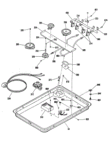 02 - Section2 parts for Ge Cooktop JGP330EM5BG from AppliancePartsPros.com