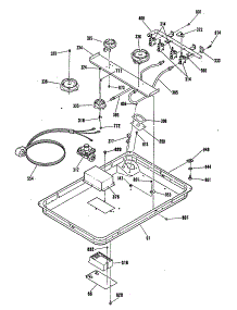 02 - Section2 parts for Ge Cooktop JGP330EP2BG from AppliancePartsPros.com