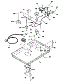 02 - Section2 parts for Ge Cooktop JGP334AES1AA from AppliancePartsPros.com