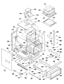 03 - Section3 parts for Ge Oven JGRP16GET2BB from AppliancePartsPros.com