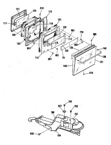 04 - Section4 parts for Ge Oven JGRP17WEP2WG from AppliancePartsPros.com