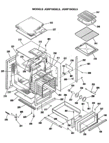 02 - Section2 parts for Ge Oven JGRP19GEL5 from AppliancePartsPros.com