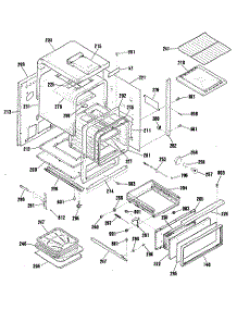 03 - Section3 parts for Ge Oven JGRS14GET1BB from AppliancePartsPros.com