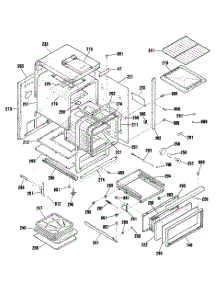 03 - Section3 parts for Ge Oven JGRS14GET2BB from AppliancePartsPros.com