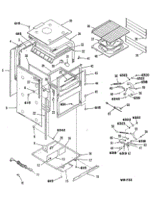 03 - Section3 parts for Ge Oven JGRS15GEL1 from AppliancePartsPros.com