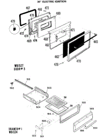 02 - 30`` Electric Ignition parts for Ge Range JGSC07GEJ1 from AppliancePartsPros.com