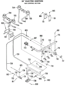 04 - 30`` Electric Ignition parts for Ge Range JGSC08GEK1 from AppliancePartsPros.com