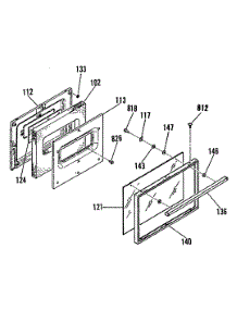 03 - Section3 parts for Ge Range JGSC12GEP1 from AppliancePartsPros.com