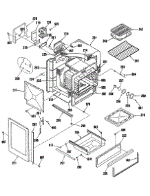 02 - Section2 parts for Ge Range JGSP10GEK3 from AppliancePartsPros.com