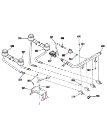 05 - Section5 parts for Ge Range JGSP10GEK3 from AppliancePartsPros.com