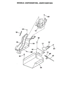 03 - Section3 parts for Ge Range JGSP20GER1BG from AppliancePartsPros.com