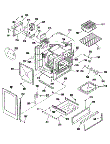 02 - Section2 parts for Ge Range JGSP20GER2BG from AppliancePartsPros.com