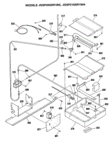 04 - Section4 parts for Ge Range JGSP21GER1WH from AppliancePartsPros.com