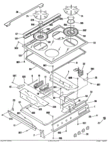 02 - Section2 parts for Ge Range JGSP30GEP1 from AppliancePartsPros.com