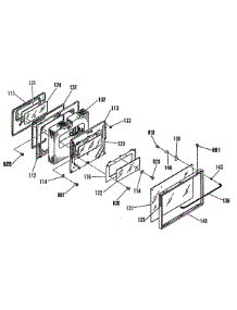 05 - Section5 parts for Ge Range JGSP30GEP1 from AppliancePartsPros.com
