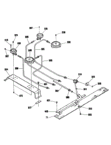 06 - Section6 parts for Ge Range JGSP30GEP1 from AppliancePartsPros.com
