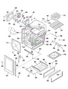 02 - Section2 parts for Ge Range JGSP30GEP4BG from AppliancePartsPros.com