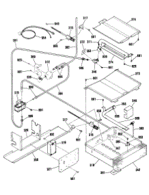 03 - Section3 parts for Ge Range JGSP30GER1BG from AppliancePartsPros.com