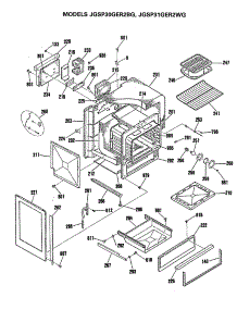 02 - Section2 parts for Ge Range JGSP30GER2BG from AppliancePartsPros.com