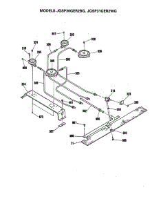 04 - Section4 parts for Ge Range JGSP30GER2BG from AppliancePartsPros.com