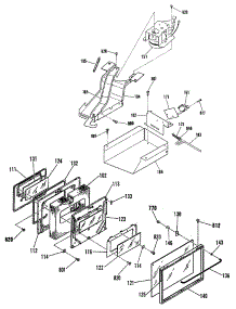 03 - Section3 parts for Ge Range JGSP31GEP4 from AppliancePartsPros.com