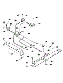 04 - Section4 parts for Ge Range JGSP31GEP5WG from AppliancePartsPros.com