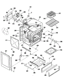 04 - Section4 parts for Ge Range JGSP31GER1WG from AppliancePartsPros.com