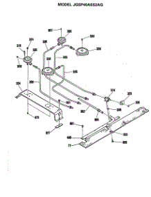 03 - Section3 parts for Ge Range JGSP40AES2AG from AppliancePartsPros.com