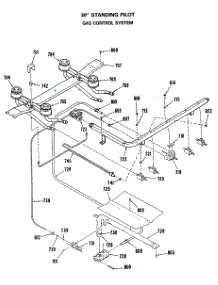 04 - 30`` Standing Pilot parts for Ge Range JGSS05GEK1 from AppliancePartsPros.com