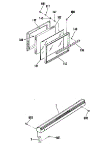 03 - Section3 parts for Ge Range JGSS05GEK2 from AppliancePartsPros.com