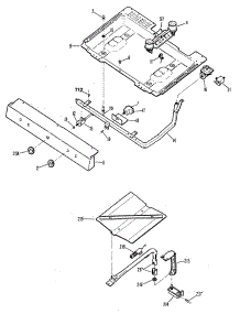 04 - Section4 parts for Ge Range JGSS05GEN1 from AppliancePartsPros.com